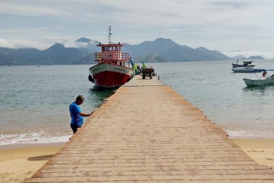 Píeres da Ilha Grande estão sendo recuperados