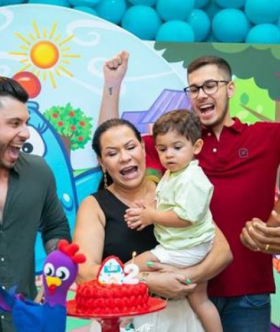 Filho de Marília Mendonça e Murilo Huff comemora dois anos de idade - Reprodução Aurélia AF Kid Fotos