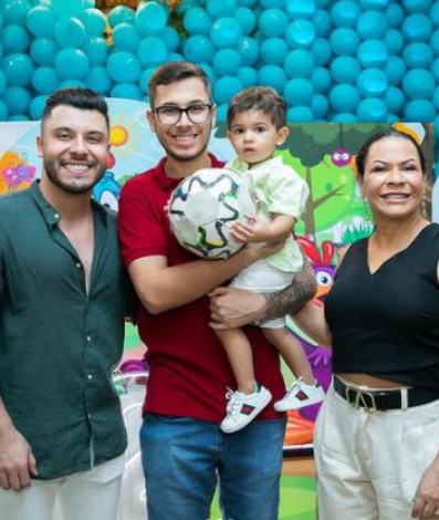 Filho de Marília Mendonça e Murilo Huff comemora dois anos de idade - Reprodução Aurélia AF Kid Fotos