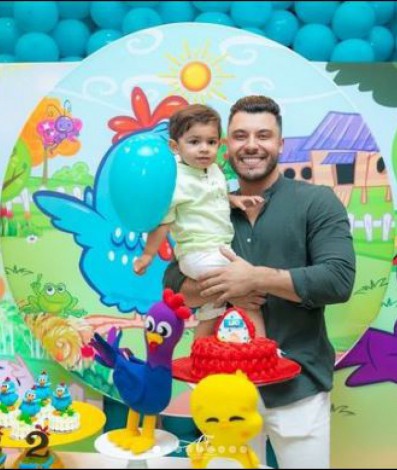 Filho de Marília Mendonça e Murilo Huff comemora dois anos de idade - Reprodução Aurélia AF Kid Fotos