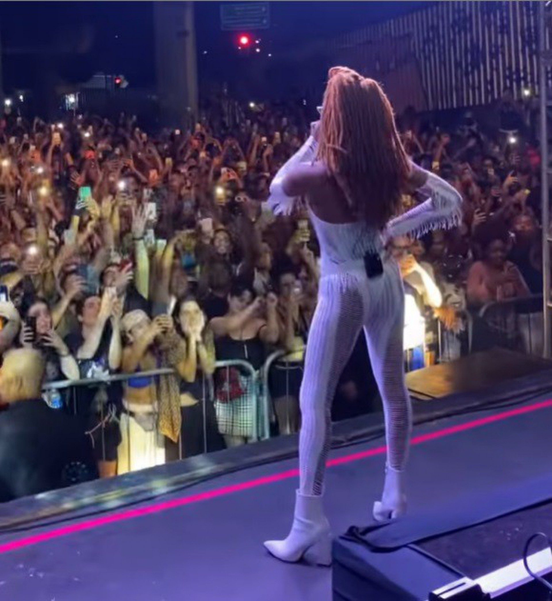 Karol Conká comemora sua volta aos palcos - reprodução do instagram