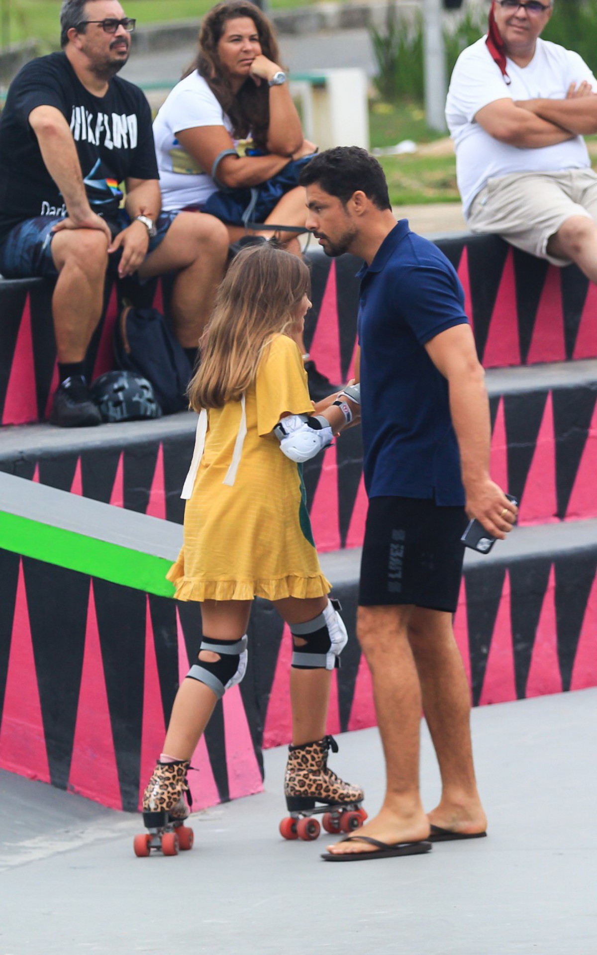 Cau&atilde; Reymond e a filha, Sofia, fruto da rela&ccedil;&atilde;o com a ex Grazi Massafera