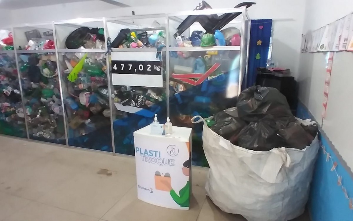 Ação arrecadou mais de duas toneladas de resíduos em Caxias - Divulgação