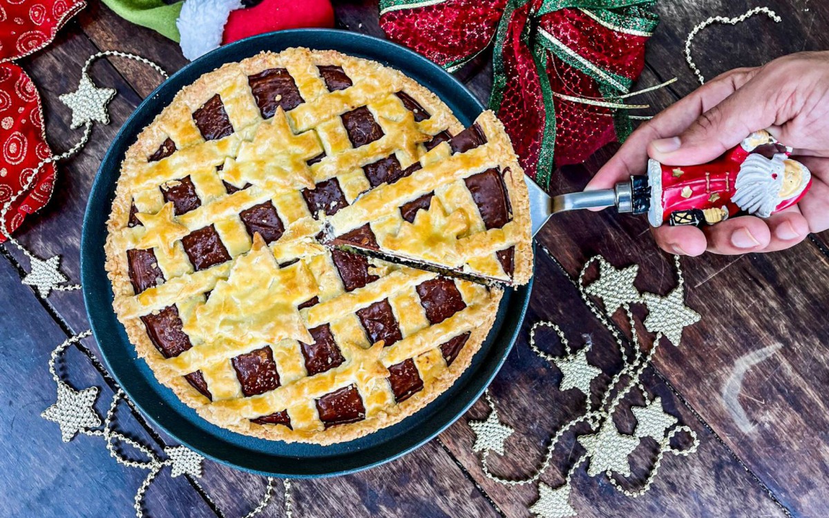Crostata de Nutella, da Bambu Sucos - Divulga&ccedil;&atilde;o
