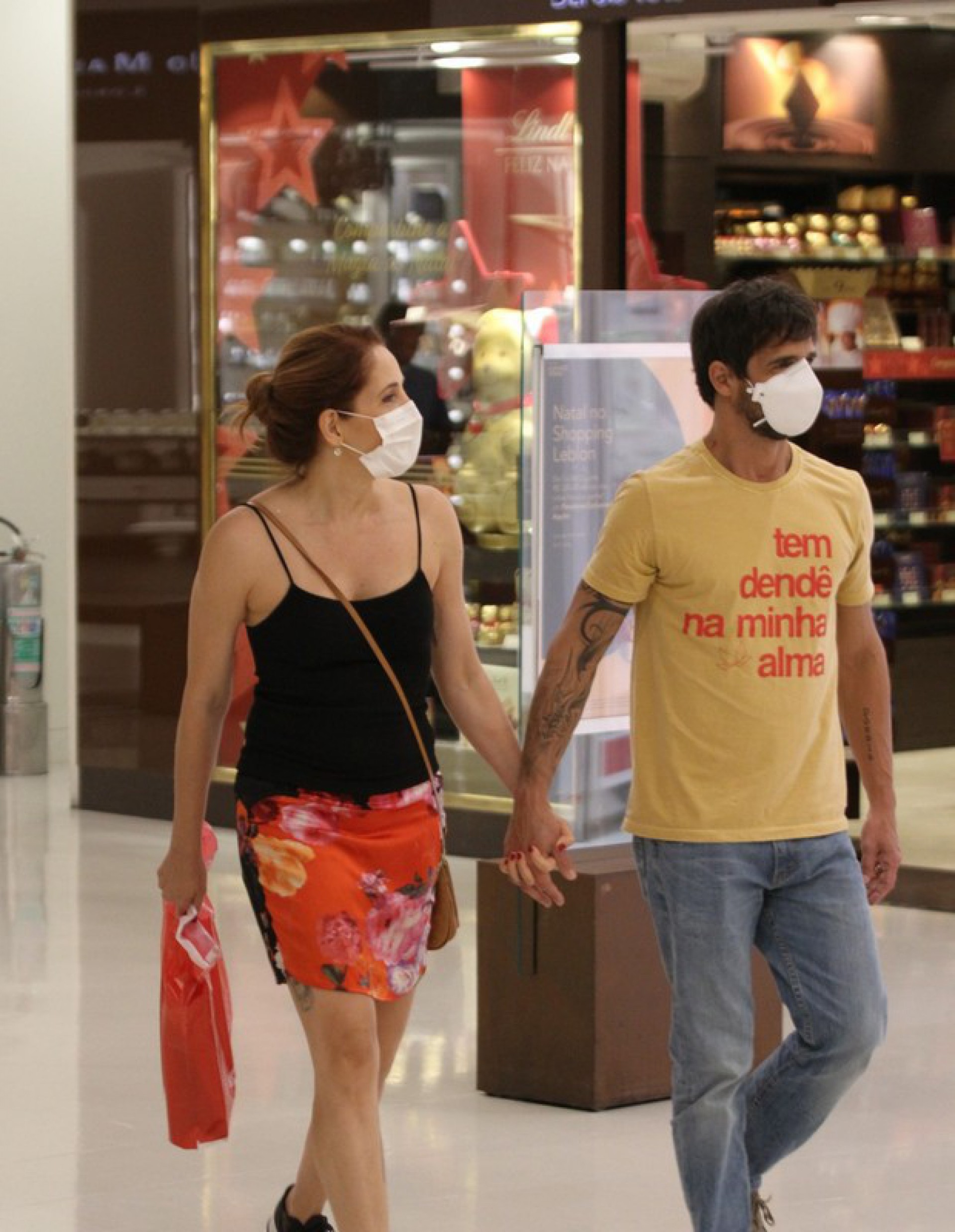 Poliana Abrita e o marido Chico Walcacer - Adão/AgNews