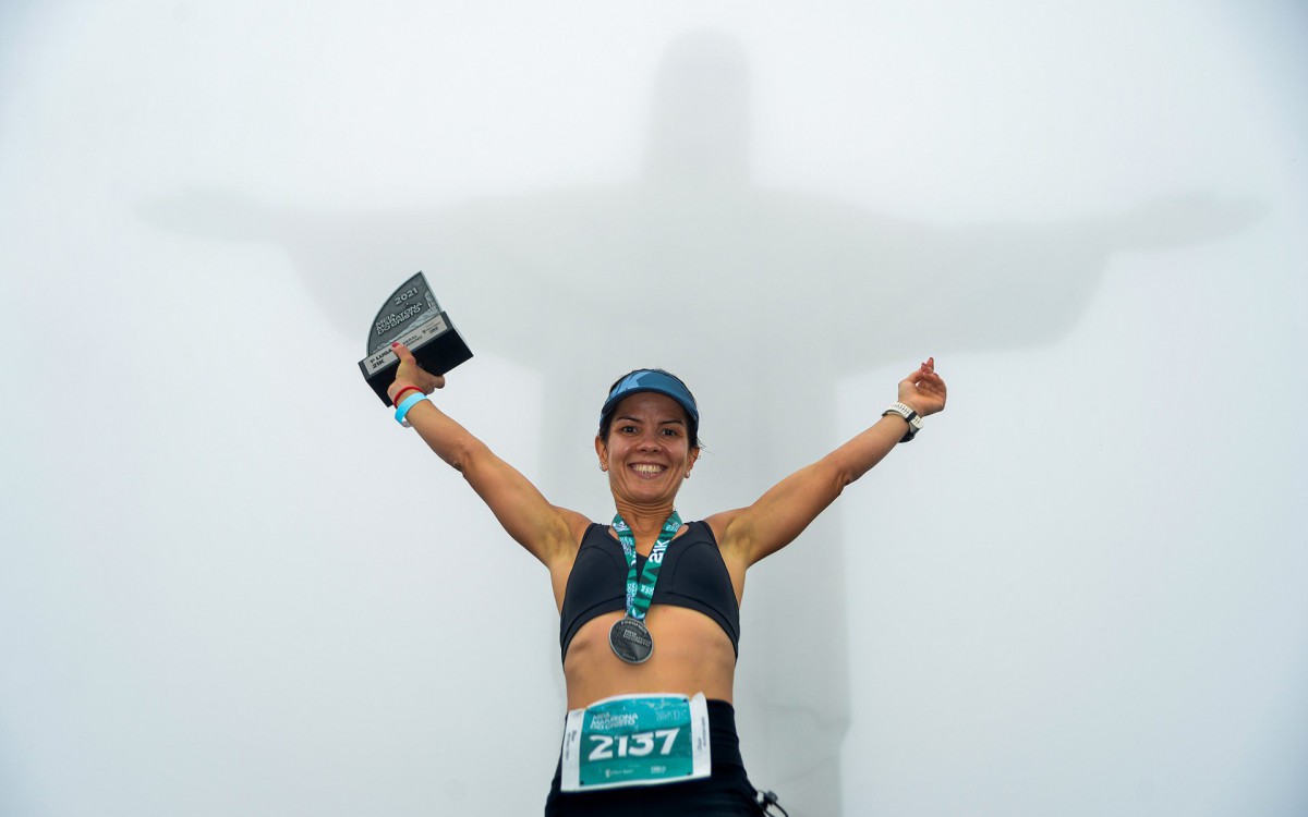 Clarice Daibert foi a grande vencedora da Meia Maratona do Cristo