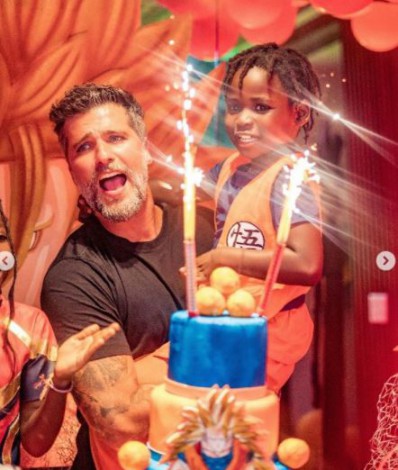 Bruno Gagliasso e Giovanna Ewbank mostram detalhes da festa de aniversário de Bless - Reprodução