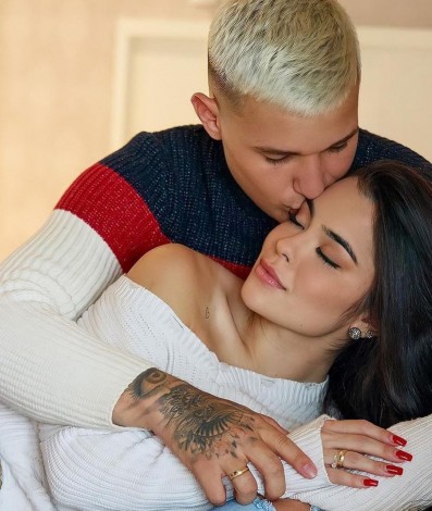 Beatriz Michelle e MC Gui - Reprodução