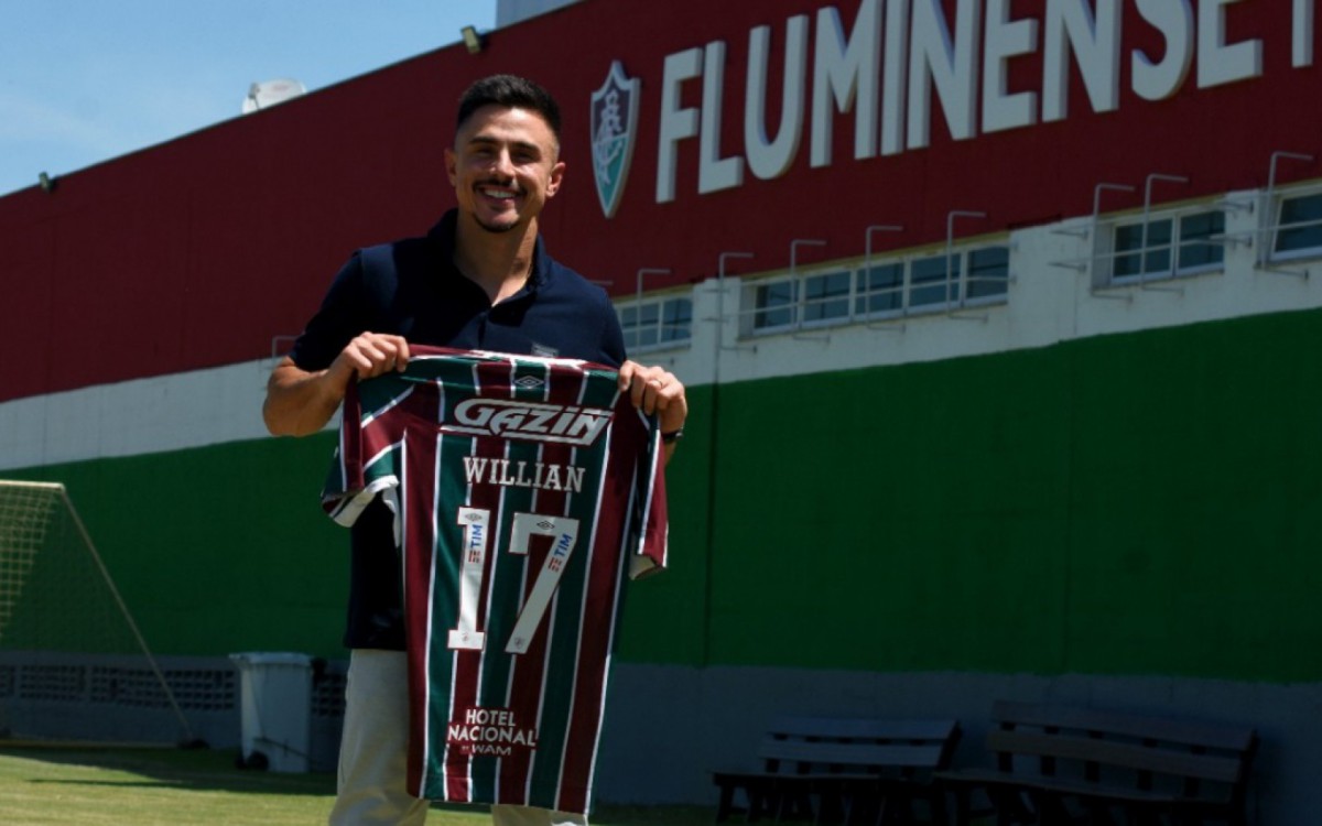 Willian Bigode é o novo reforço do Fluminense - Divulgação / Fluminense