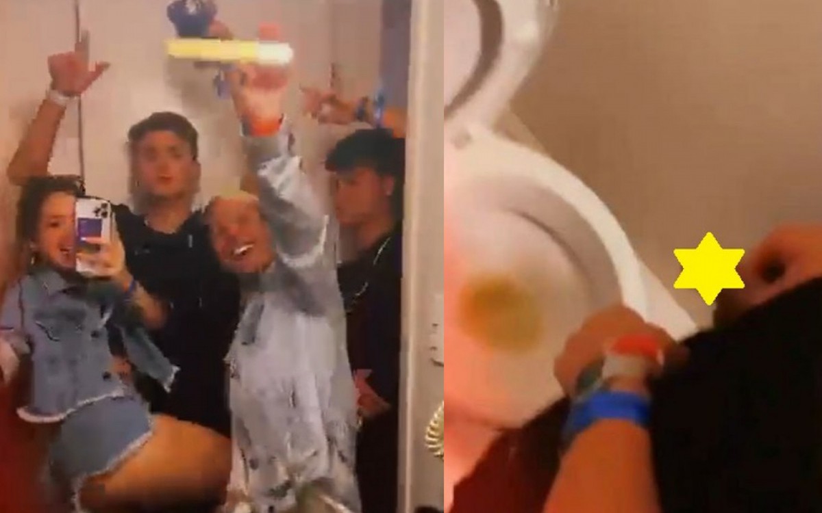 Mel Maia vaza nude de Drico Alves