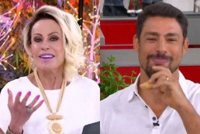 Após cantada de Ana Maria Braga, Cauã Reymond fica sem graça