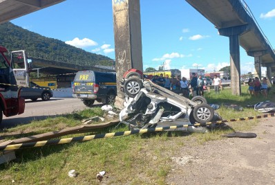 Acidente grave deixa quatro mortos e um ferido em Itaguaí