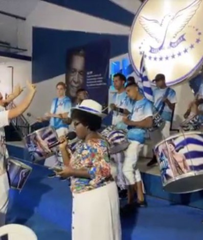 Monarco é homenageado em cerimônia na Portela - Divulgação