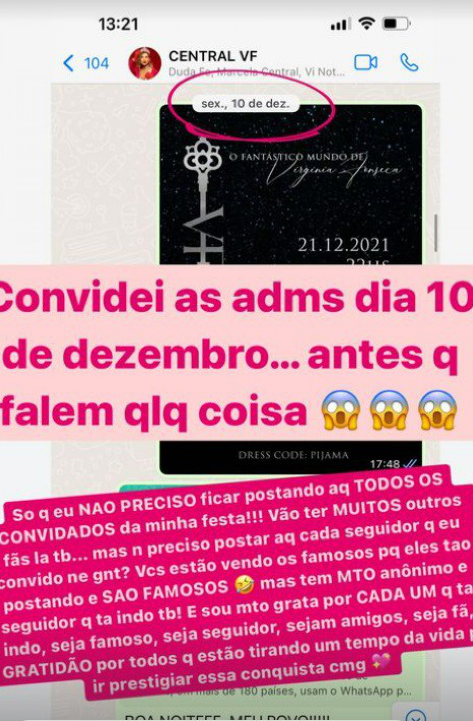 Virginia Fonseca - reprodução do instagram