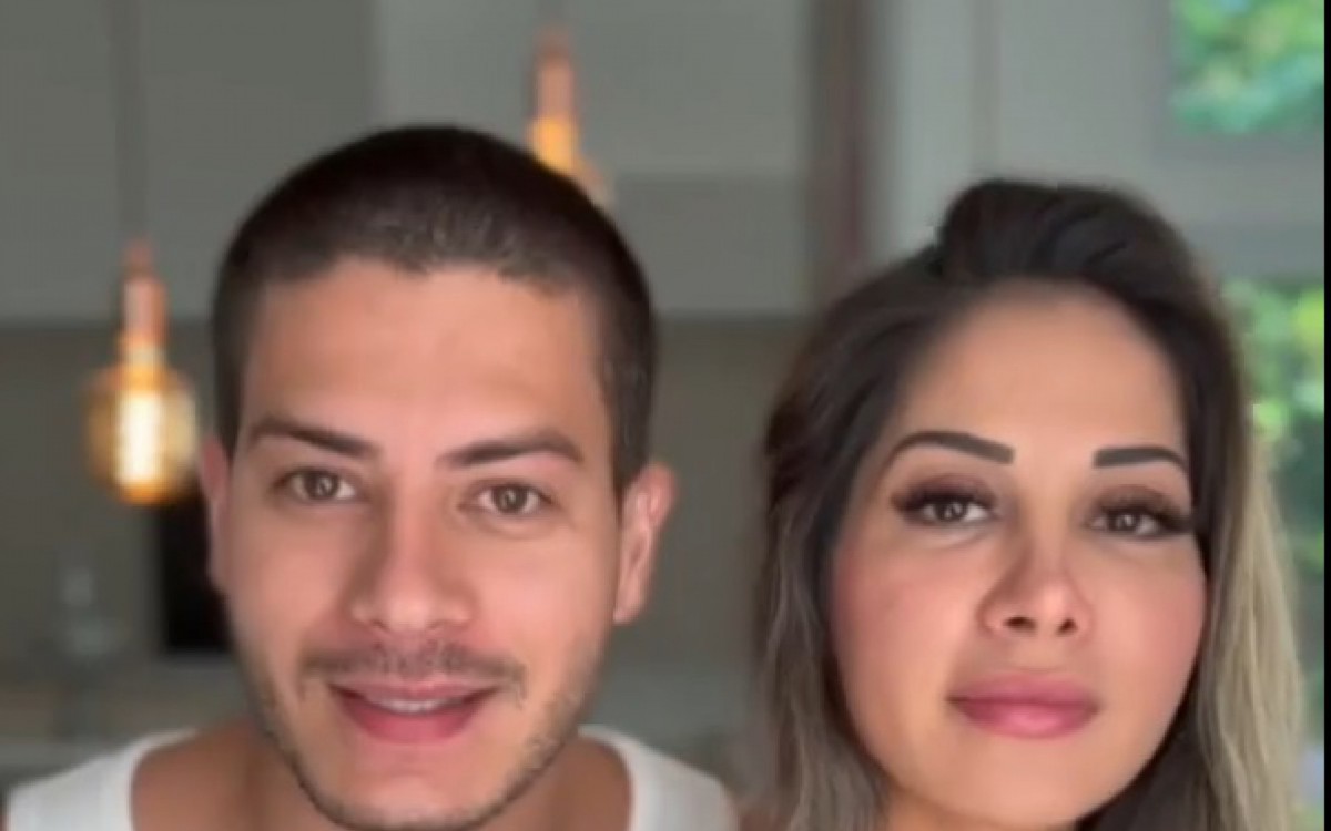 Mayra Cardi e Arthur Aguiar