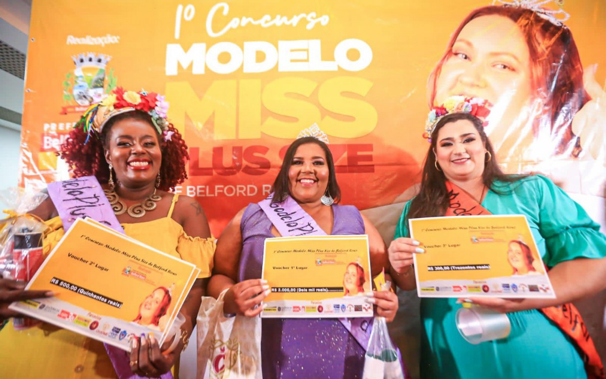 Amanda Regina, Tatiane Quintal e Michelly Morais foram as tr&ecirc;s vencedoras do concurso