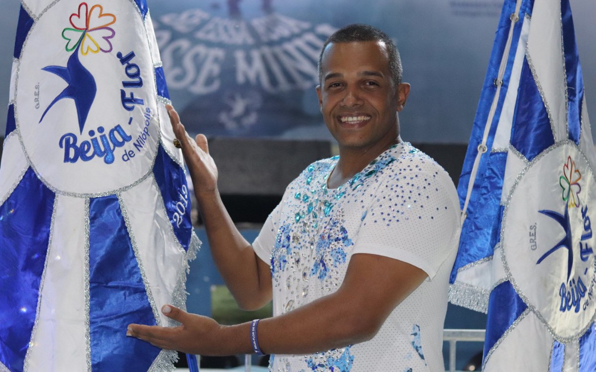 Leo M&iacute;dia era apaixonado por Carnaval e pela Beija-Flor