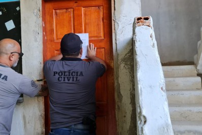 Polícia Civil interdita obras irregulares suspeitas de pertencerem à milícia em Campo Grande