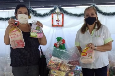 APPO entrega cestas de Natal para famílias atendidas pela insituição