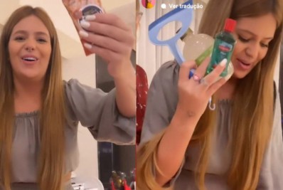 Kit Viih Tube! Influenciadora ganha rodo, antisséptico bucal e camisinha de Natal