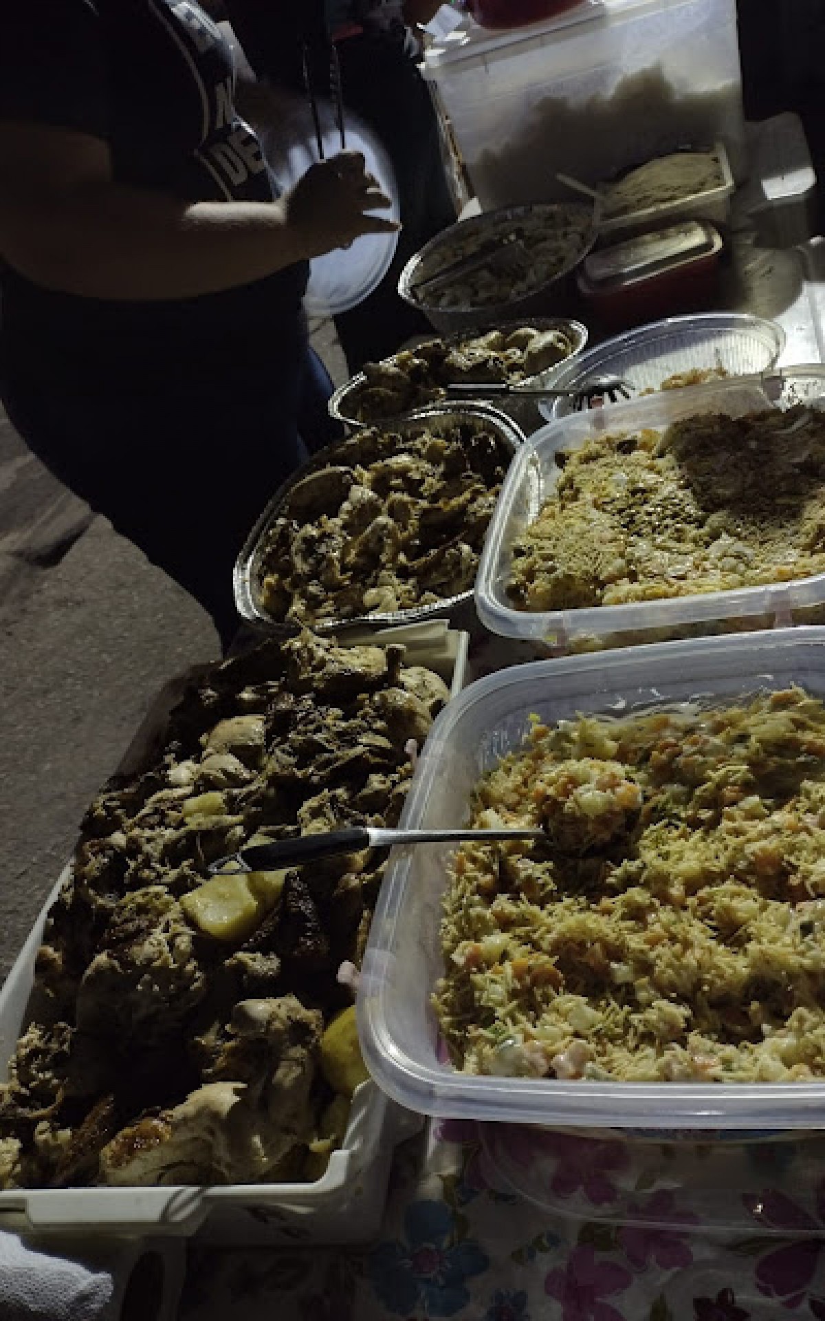 O card&aacute;pio natalino estava bem saboroso para os moradores de rua