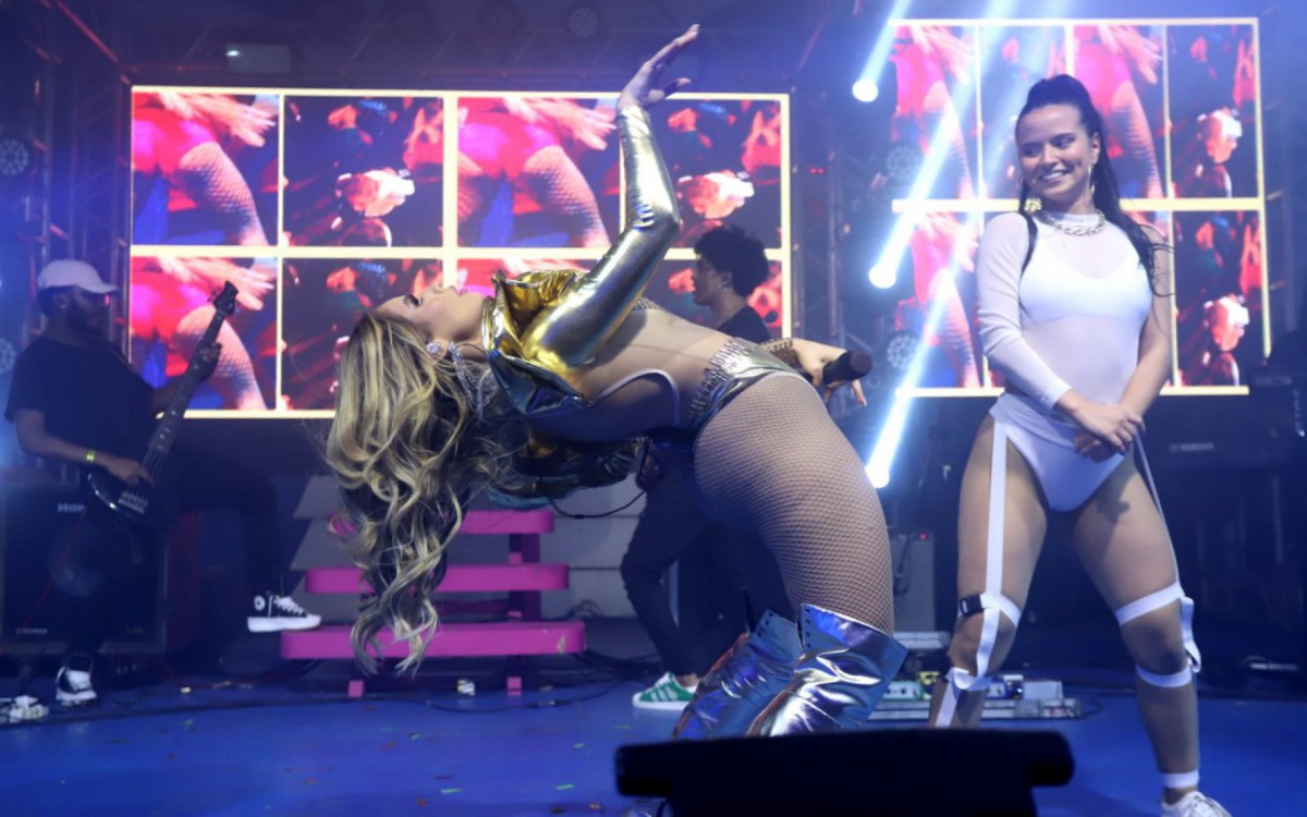 Lexa faz show na Zona Norte do Rio