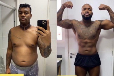 Ex-BBB Nego Di emagrece 30kg e surge diferentão na web: 'Medo de morrer'