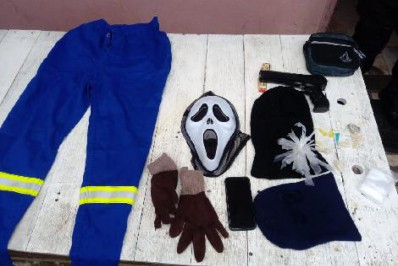 Pânico: ladrão de residências mascarado é preso em São João da Barra