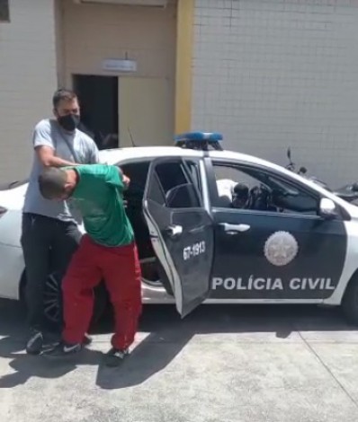 Rafael Ventura foi preso por policiais da 105ª DP - Divulgação