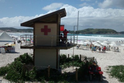 Corpo de bombeiros realizam mais de 100 resgates no primeiro fim de semana do verão