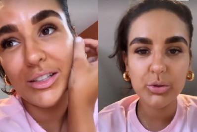 Passou do ponto? Kéfera erra no bronzeamento artificial e é zoada por Caio Castro