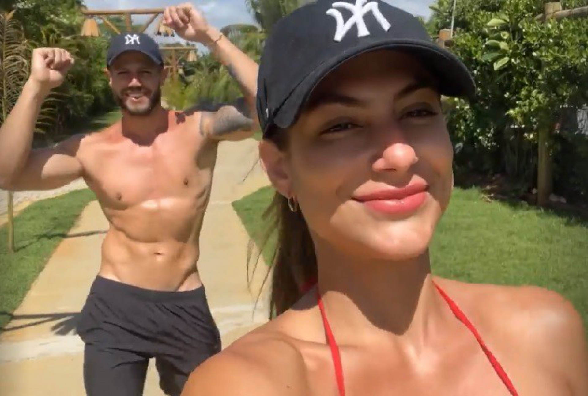 Ex-BBBs Jonas Sulzbach e Mari Gonzalez - Reprodução/Instagram