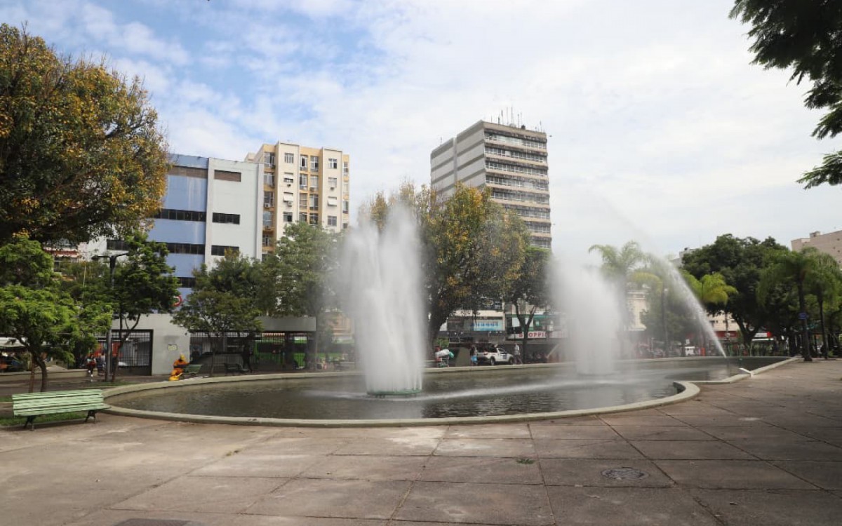 Equipe da Gerência de Monumentos e Chafarizes foi responsável pela restauração - ALEXANDRE MACIEIRA