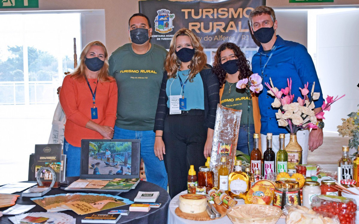 Paty esteve em feiras e eventos de turismo