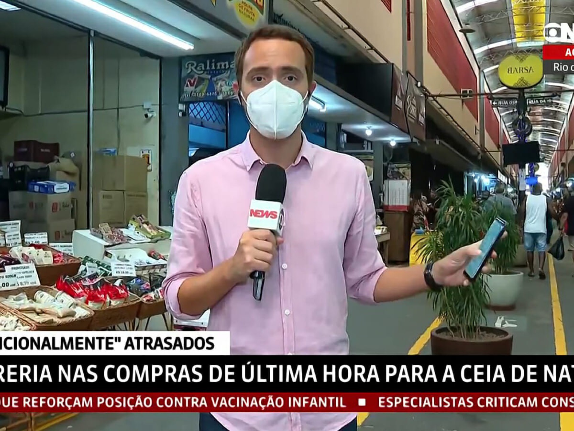 André Coelho, repórter da GloboNews - Reprodução/GloboNews