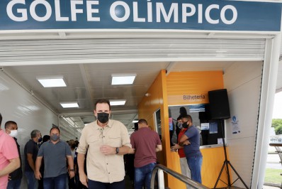 Prefeitura reabre a estação Golfe Olímpico do BRT, na Barra