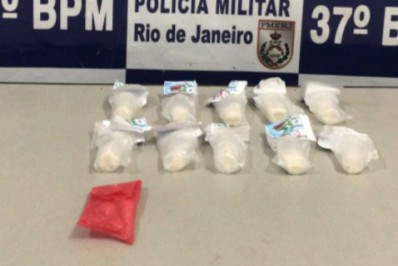 Adolescente é apreendido por tráfico de drogas em Resende