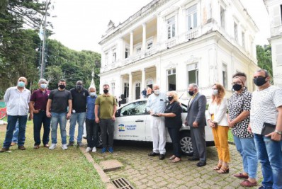 Durante entrega de novo carro para Conselho Tutelar, autoridades reforçam importância de união por Petrópolis