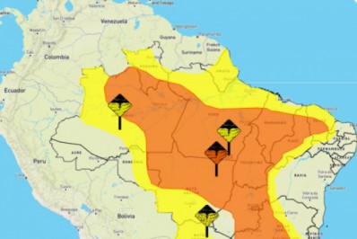 Ano novo em Guapimirim poderá ser com muita chuva, segundo meteorologia