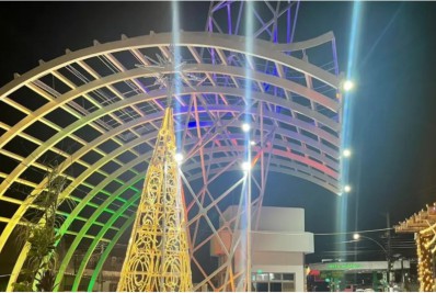 Pórtico na entrada de Nilópolis, em Olinda, é reformado