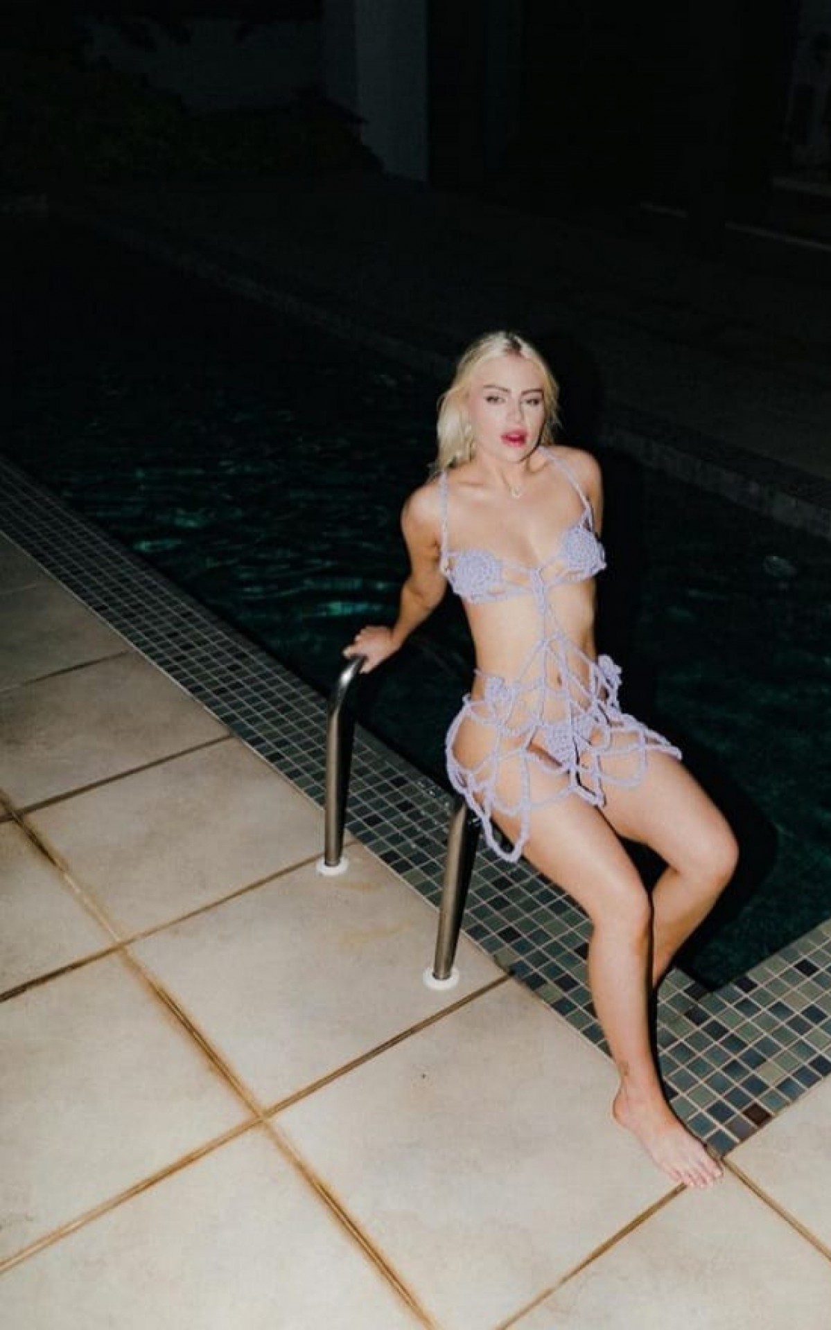 Lu&iacute;sa Sonza escolhe look ousado para o ano novo 