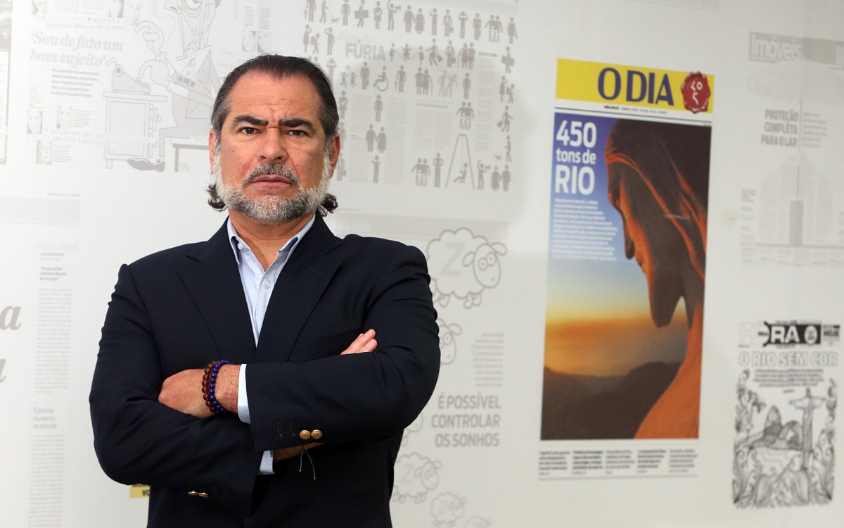 Nuno Vasconcellos &eacute; o dono do jornal O DIA