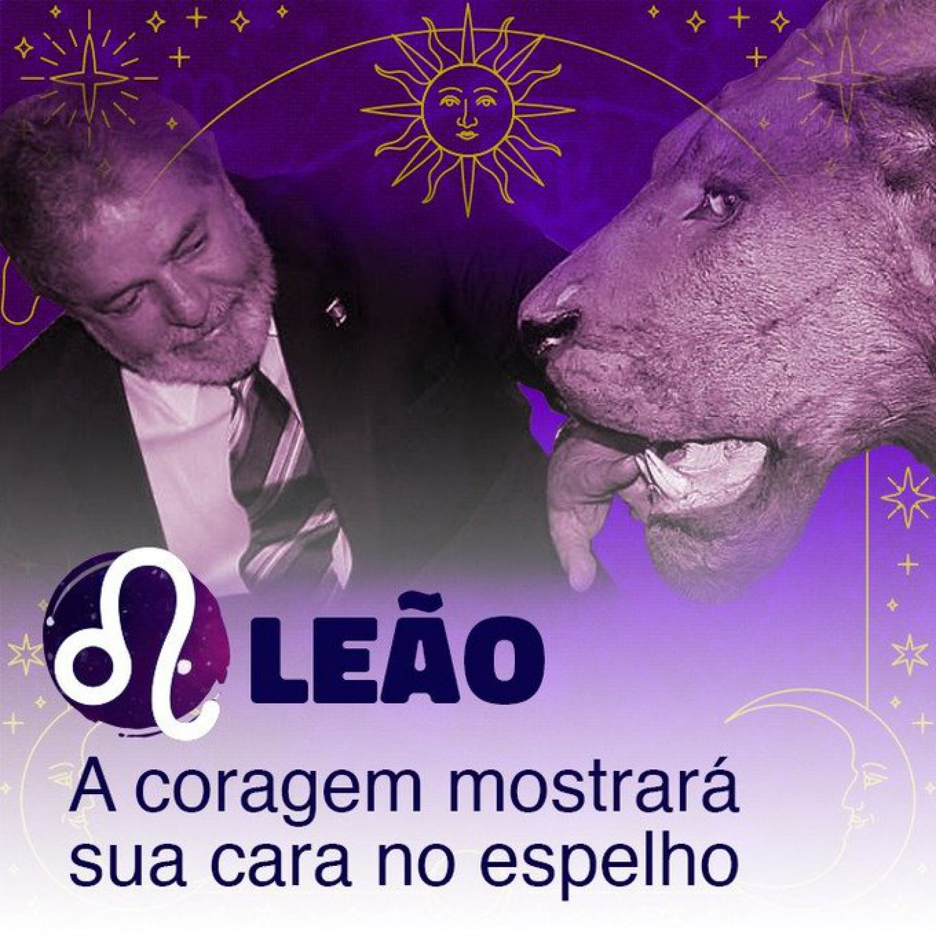 Ex-presidente Lula ainda não anunciou oficialmente a pré-candidatura, mas brincou com 'sinais dos astros' que apontam esperança, fartura e o retorno de 'alguém do passado' para o povo após as eleições de 2022
 - Reprodução Twitter