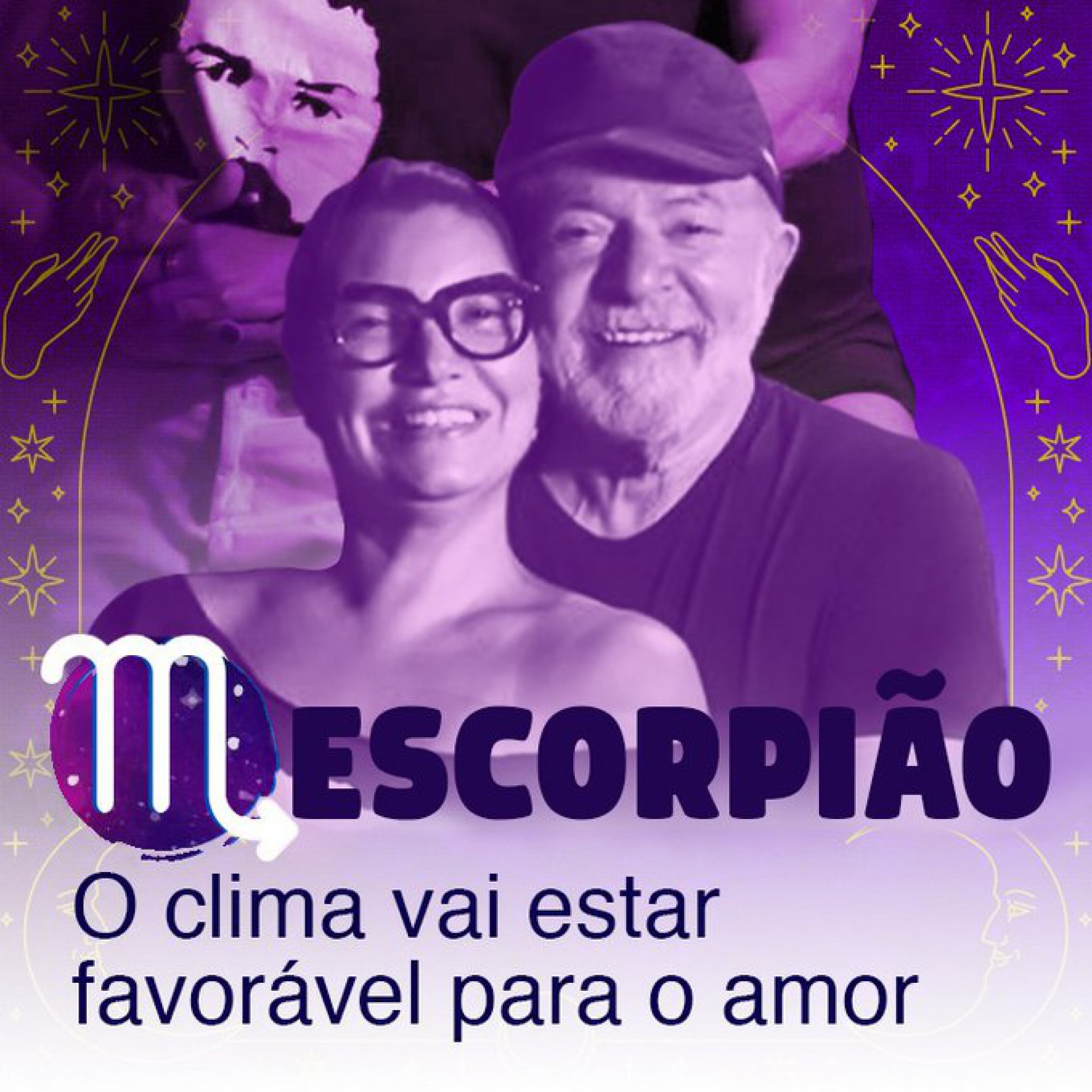 Ex-presidente Lula ainda não anunciou oficialmente a pré-candidatura, mas brincou com 'sinais dos astros' que apontam esperança, fartura e o retorno de 'alguém do passado' para o povo após as eleições de 2022
 - Reprodução Twitter