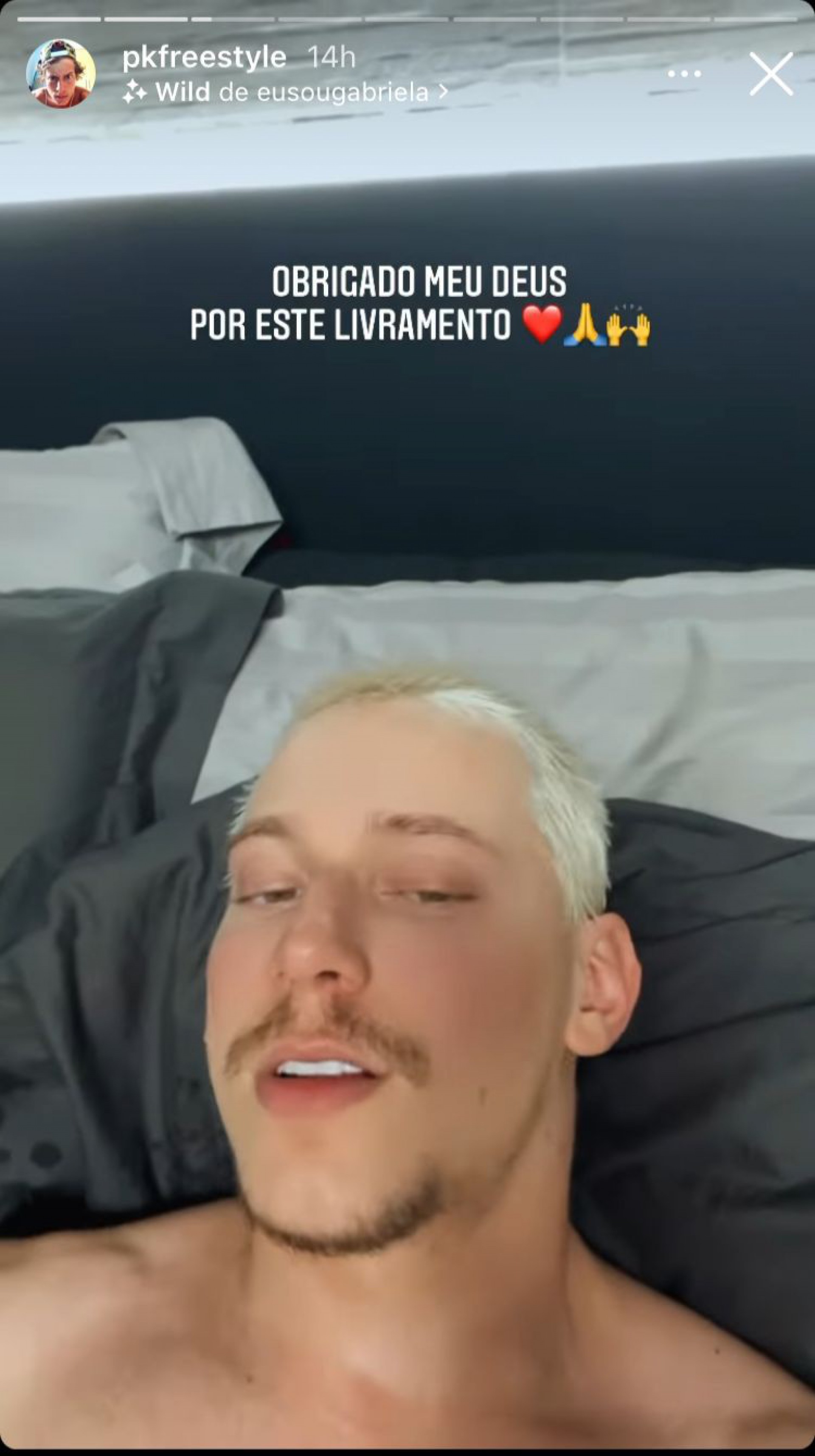 Rapper PK desmaia e fica desacordado por longo tempo após vazamento de gás - Reprodução Internet