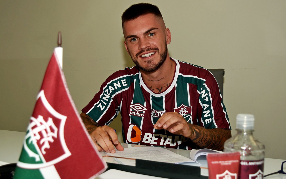 Nathan chega ao Fluminense por empr&eacute;stimo de uma temporada