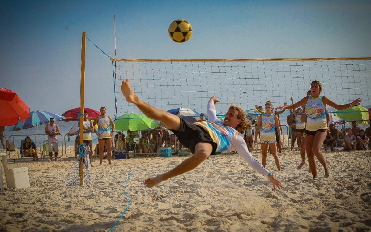 Torneio de Futev&ocirc;lei  -  antes da pandemia