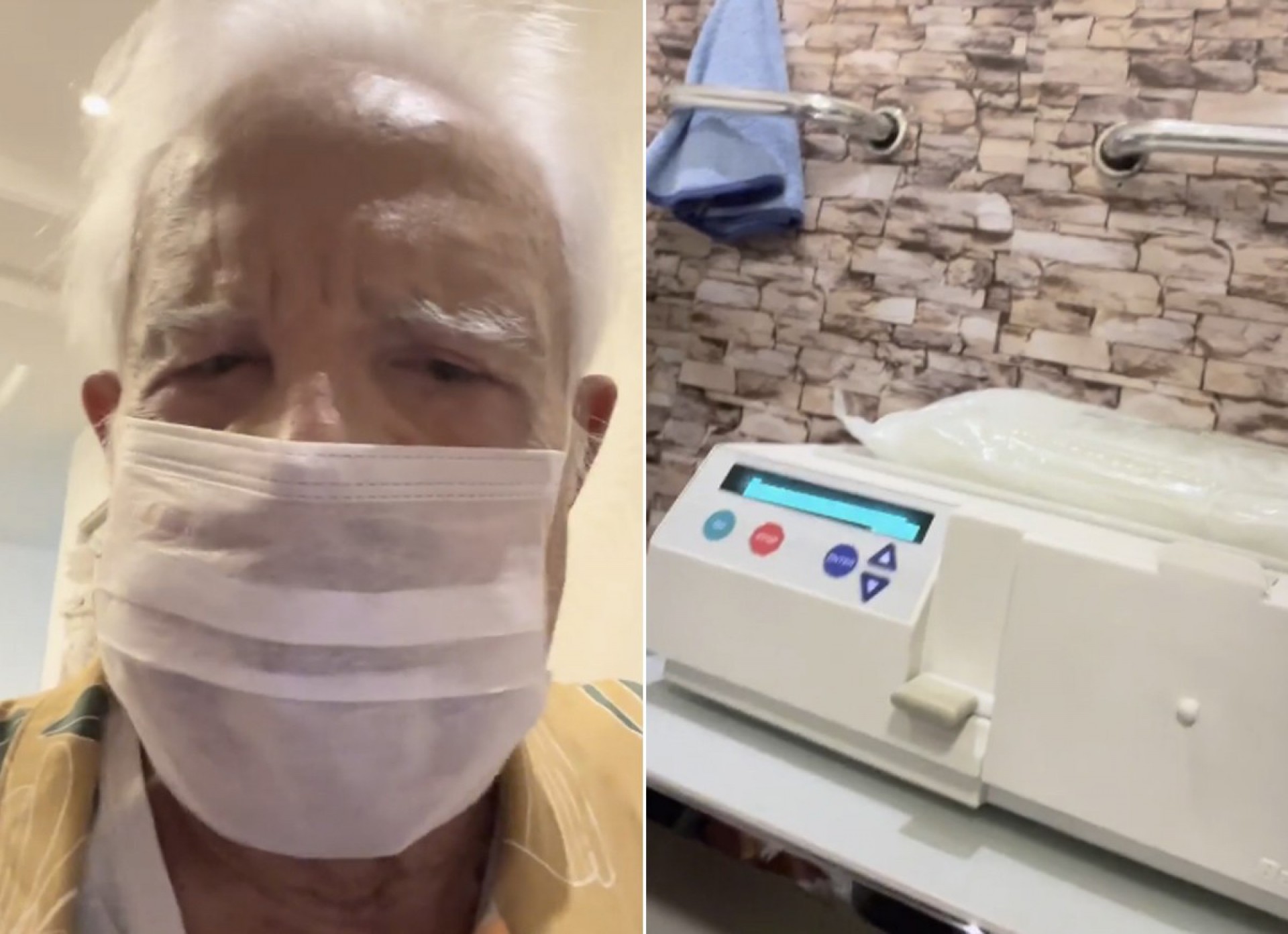 Cid Moreira faz sessões de diálise por conta de problema nos rins - Reprodução Internet