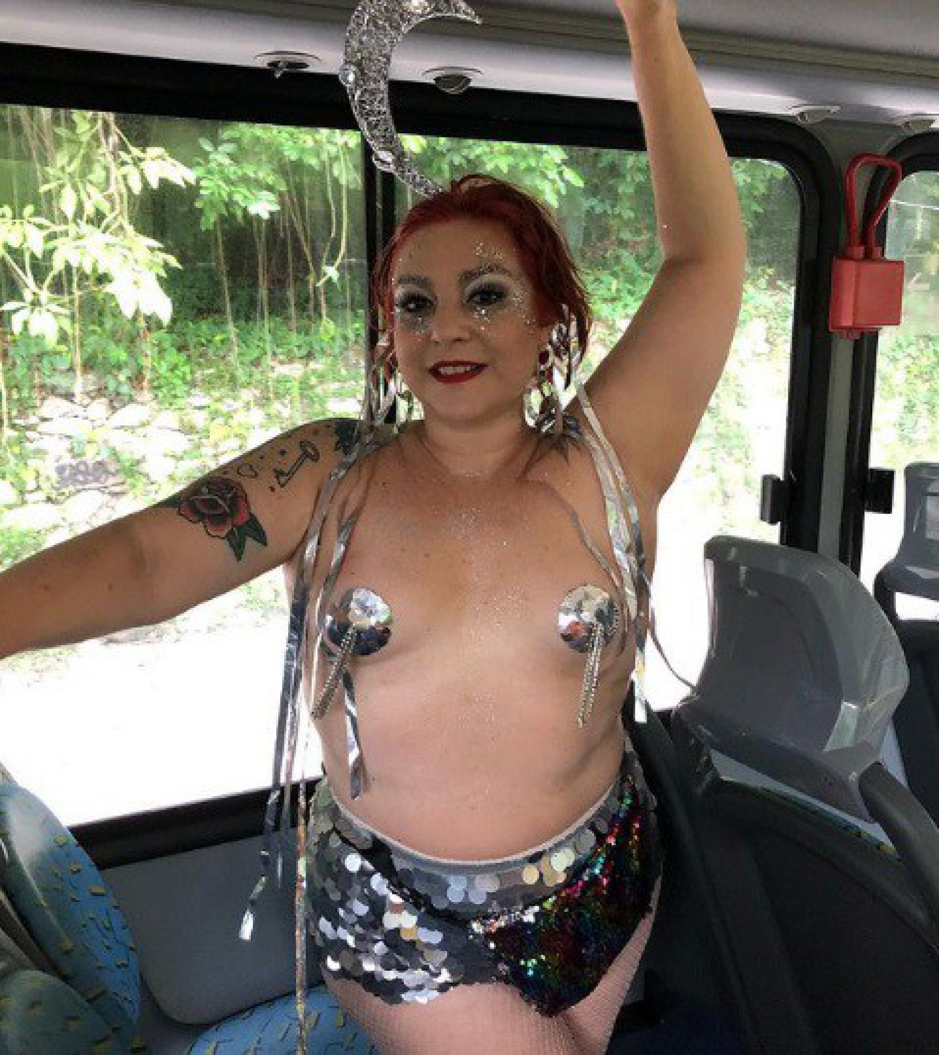 Atriz Ana Baird, de 'Um Lugar ao Sol' - Reprodução Internet