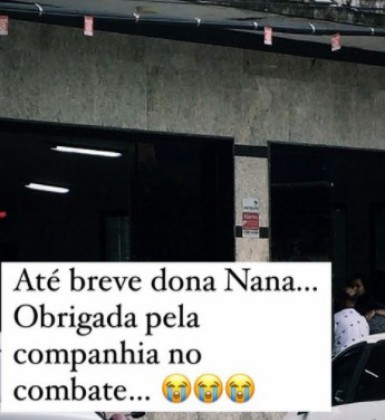 Amigos se despediram de dona Nana nesta sexta-feira (7) - Divulga&ccedil;&atilde;o